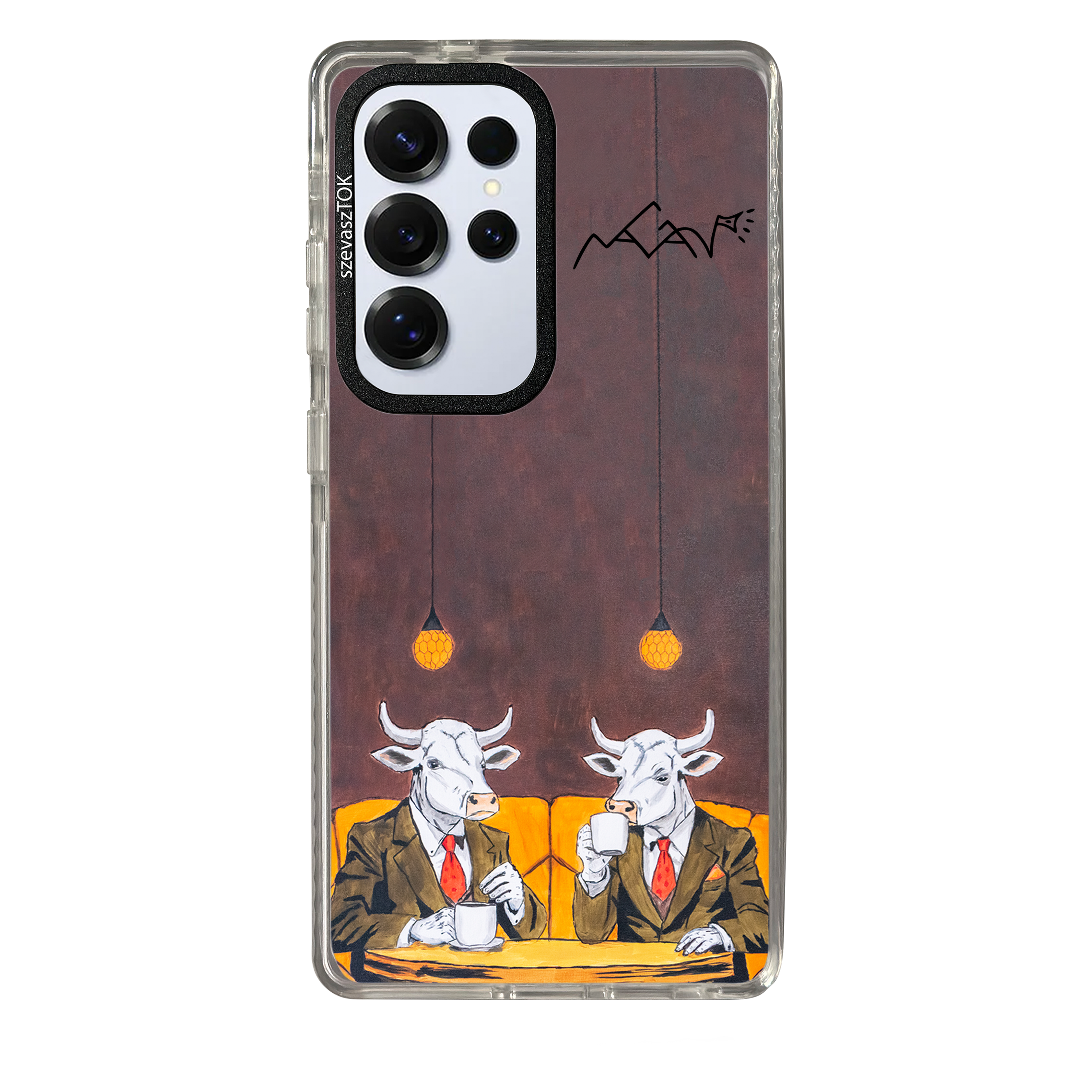 szevaszTOK MagSafe - Kávézó bikák