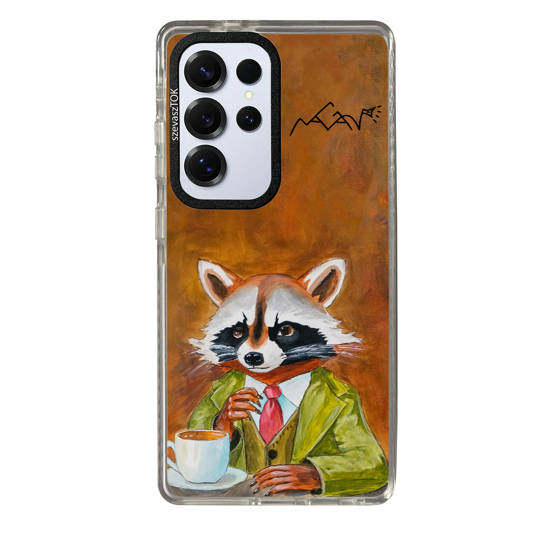 szevaszTOK MagSafe- Elegáns mosómedve