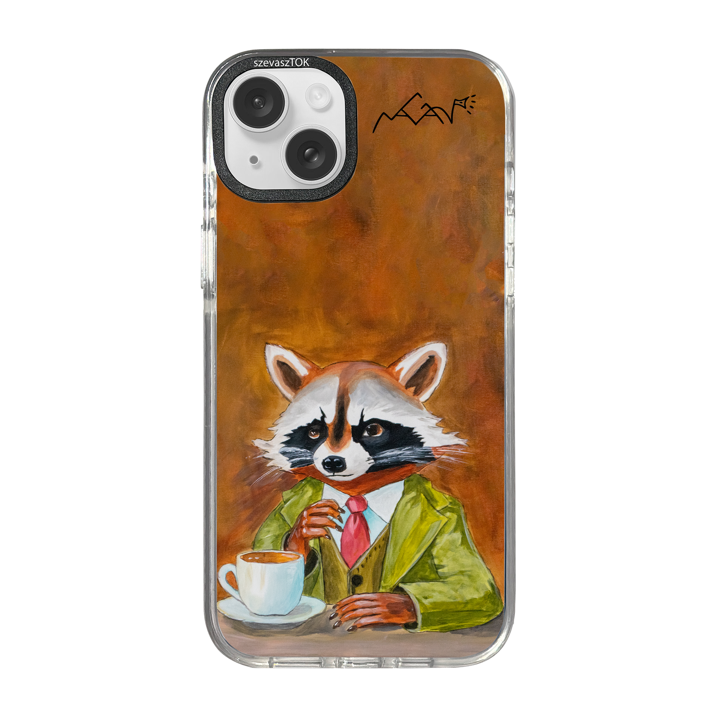 szevaszTOK MagSafe- Elegáns mosómedve