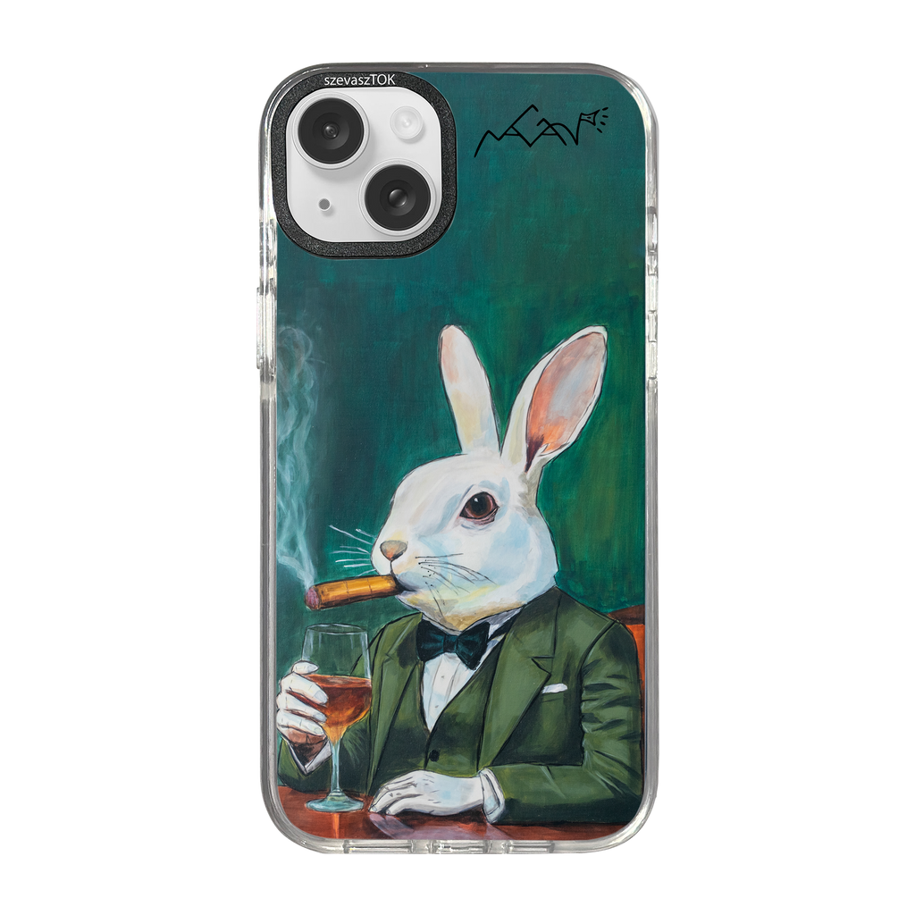 szevaszTOK MagSafe - Fehér nyúl