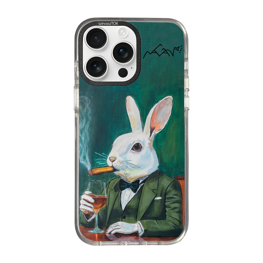 szevaszTOK MagSafe - Fehér nyúl