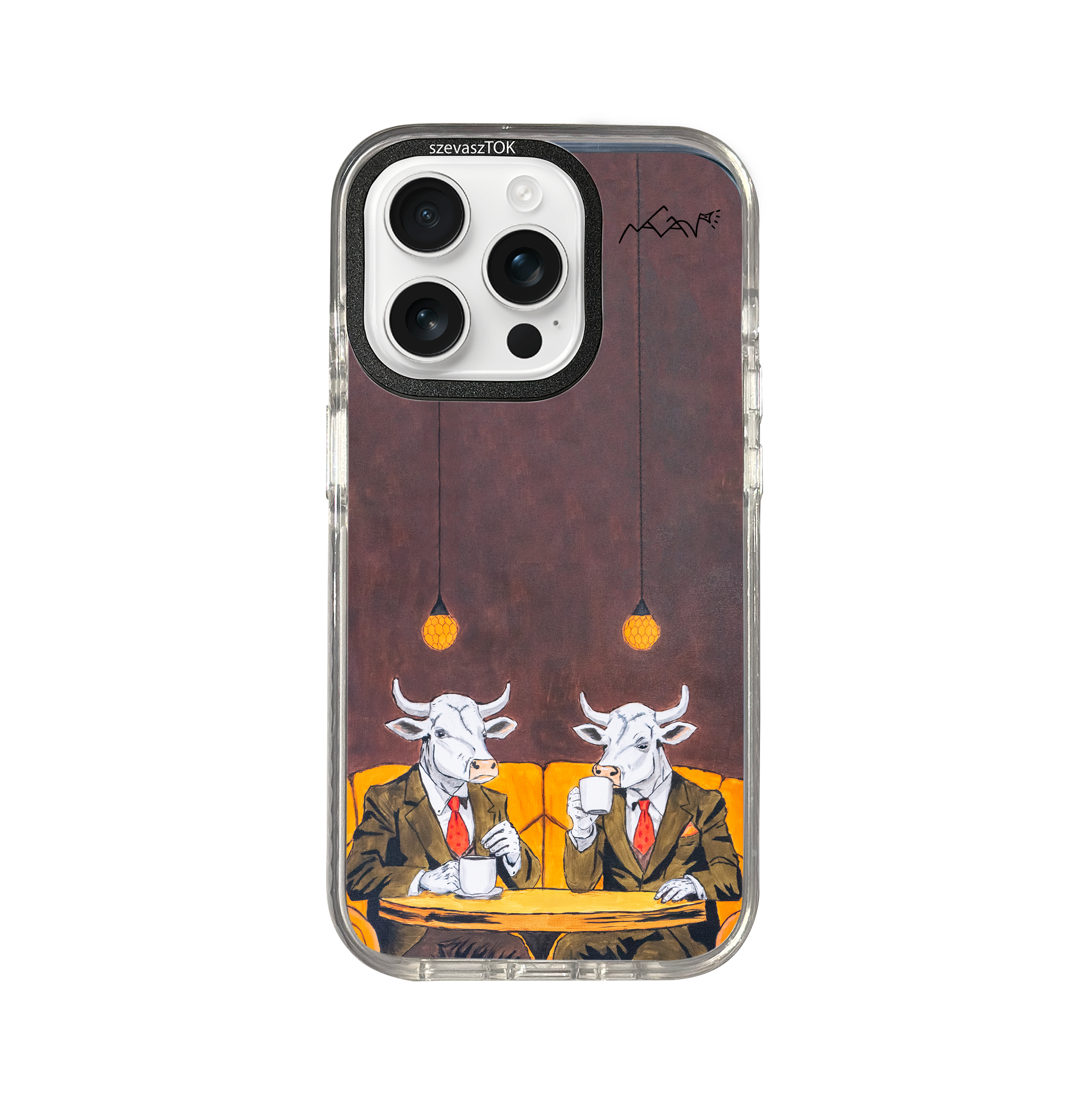 szevaszTOK MagSafe - Kávézó bikák