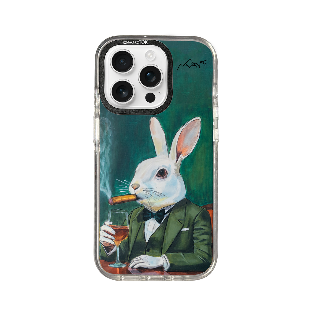 szevaszTOK MagSafe - Fehér nyúl