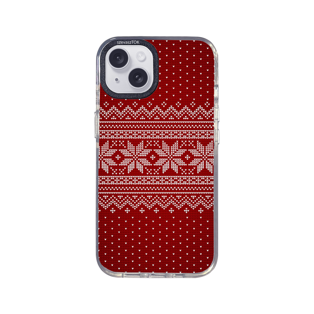 szevaszTOK MagSafe - Csúnya pulcsi Piros Karácsony