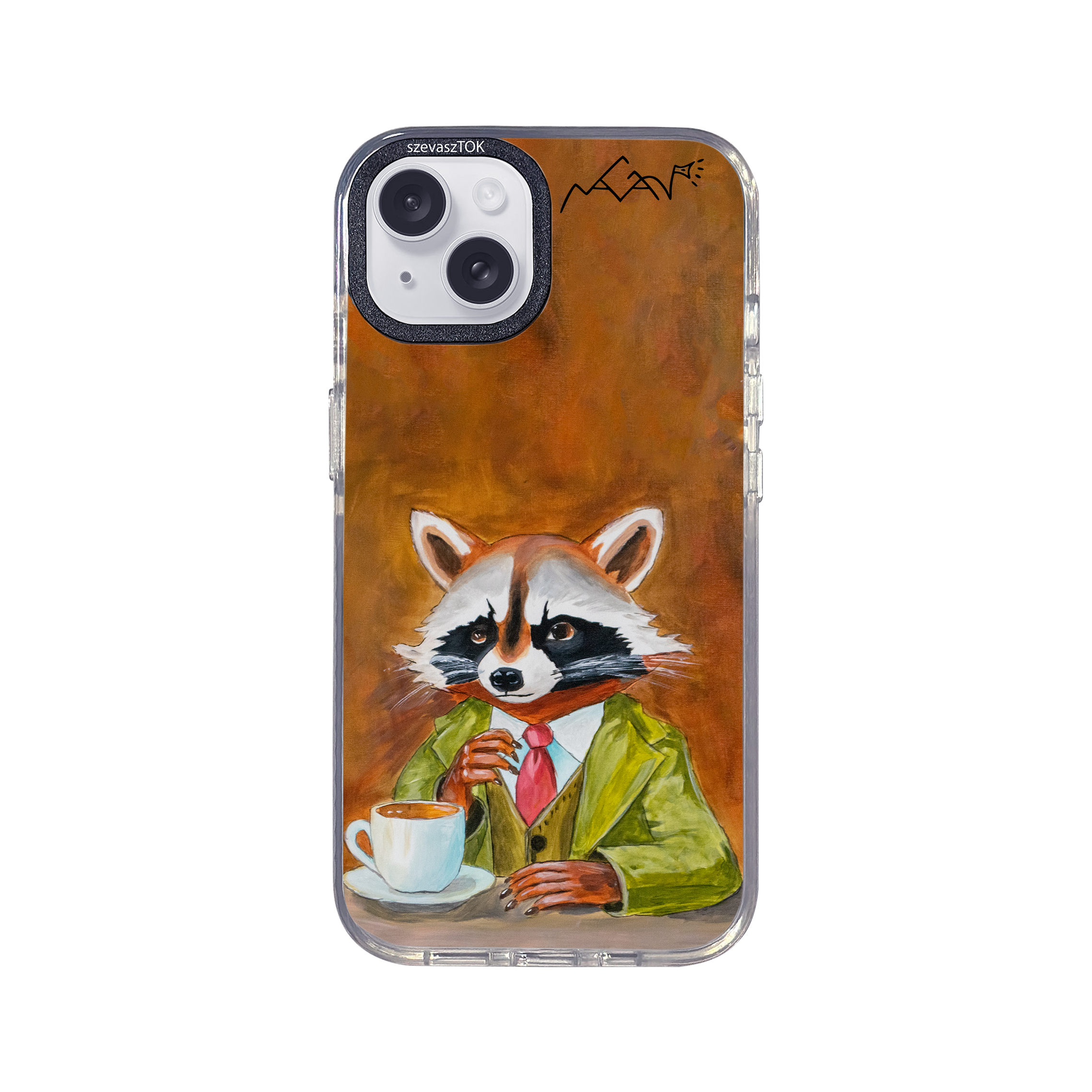 szevaszTOK MagSafe- Elegáns mosómedve