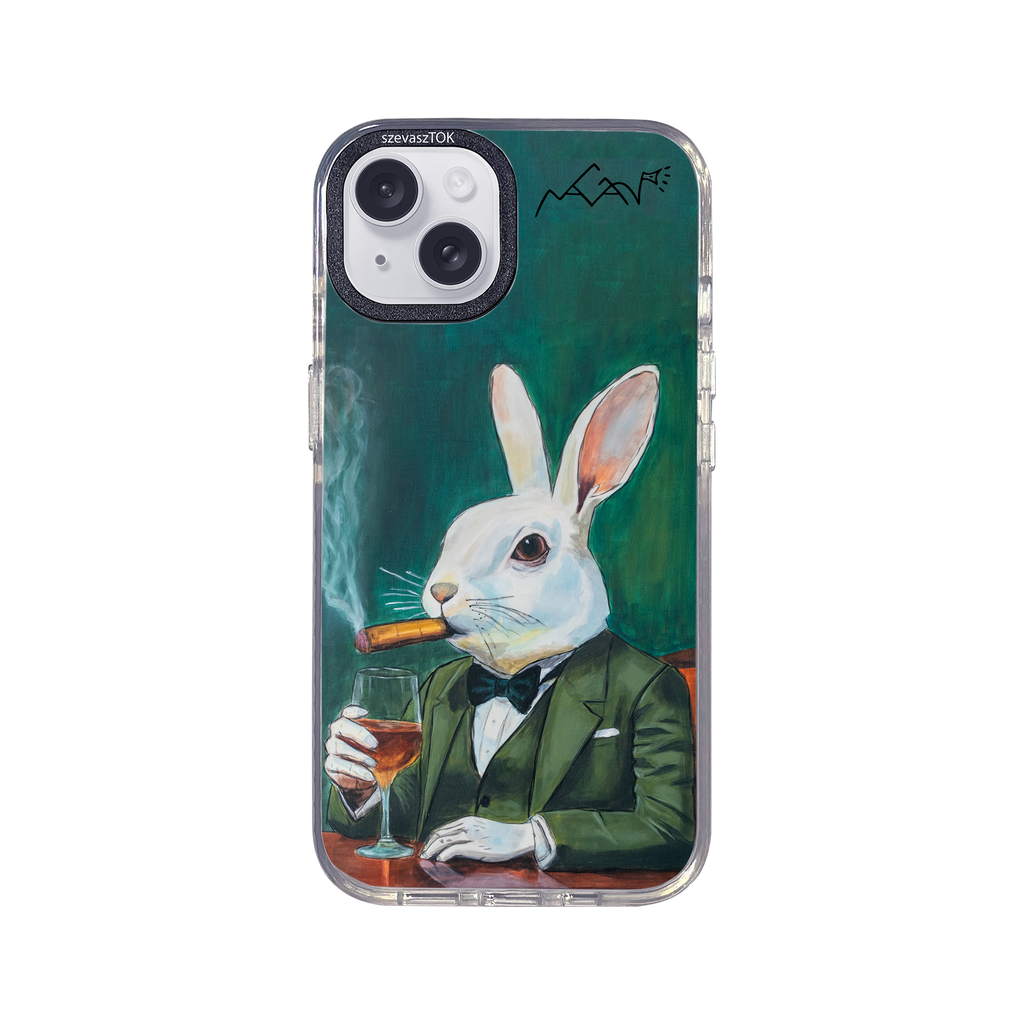 szevaszTOK MagSafe - Fehér nyúl