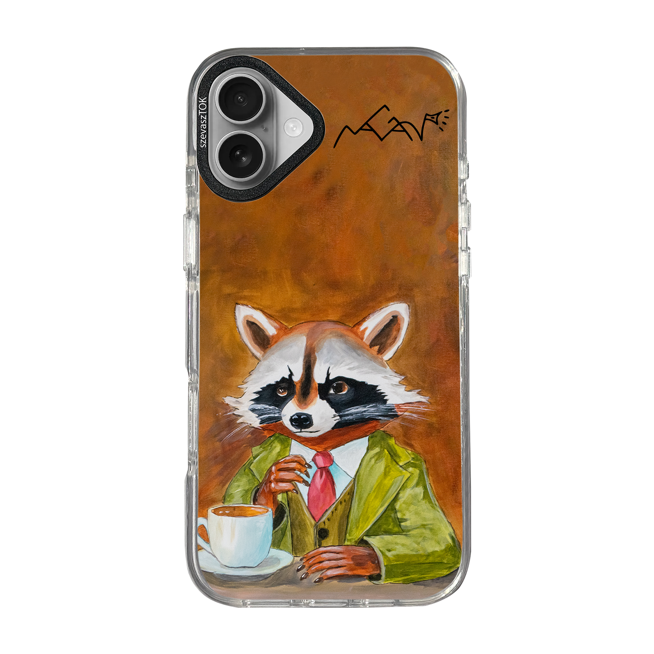 szevaszTOK MagSafe- Elegáns mosómedve