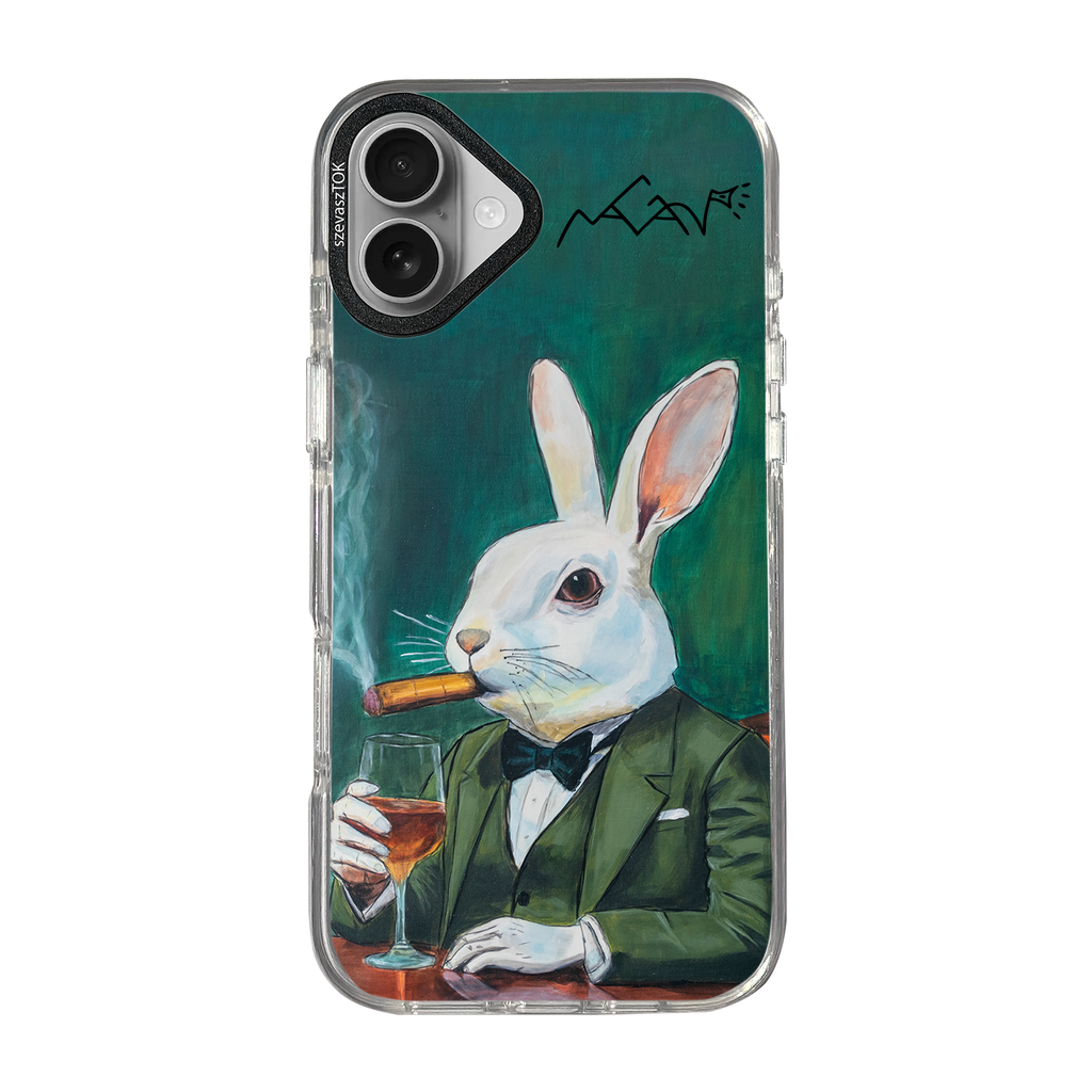 szevaszTOK MagSafe - Fehér nyúl