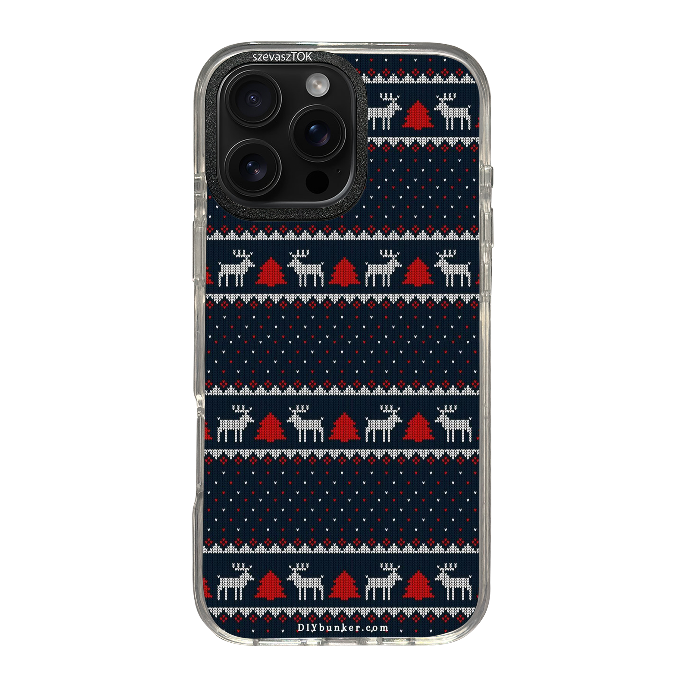 szevaszTOK MagSafe - Csúnya pulcsi Télapó Szarvasai