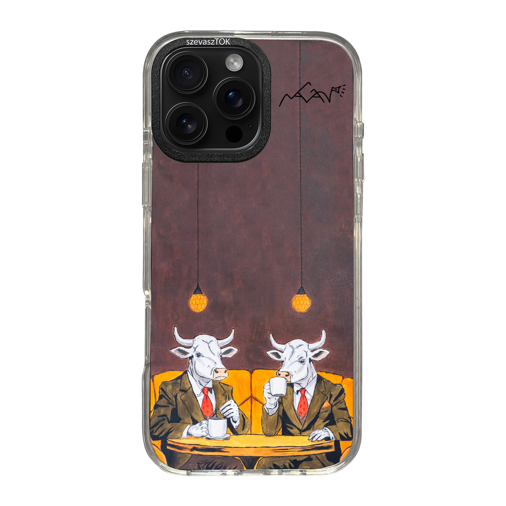 szevaszTOK MagSafe - Kávézó bikák