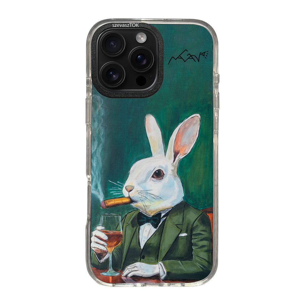 szevaszTOK MagSafe - Fehér nyúl