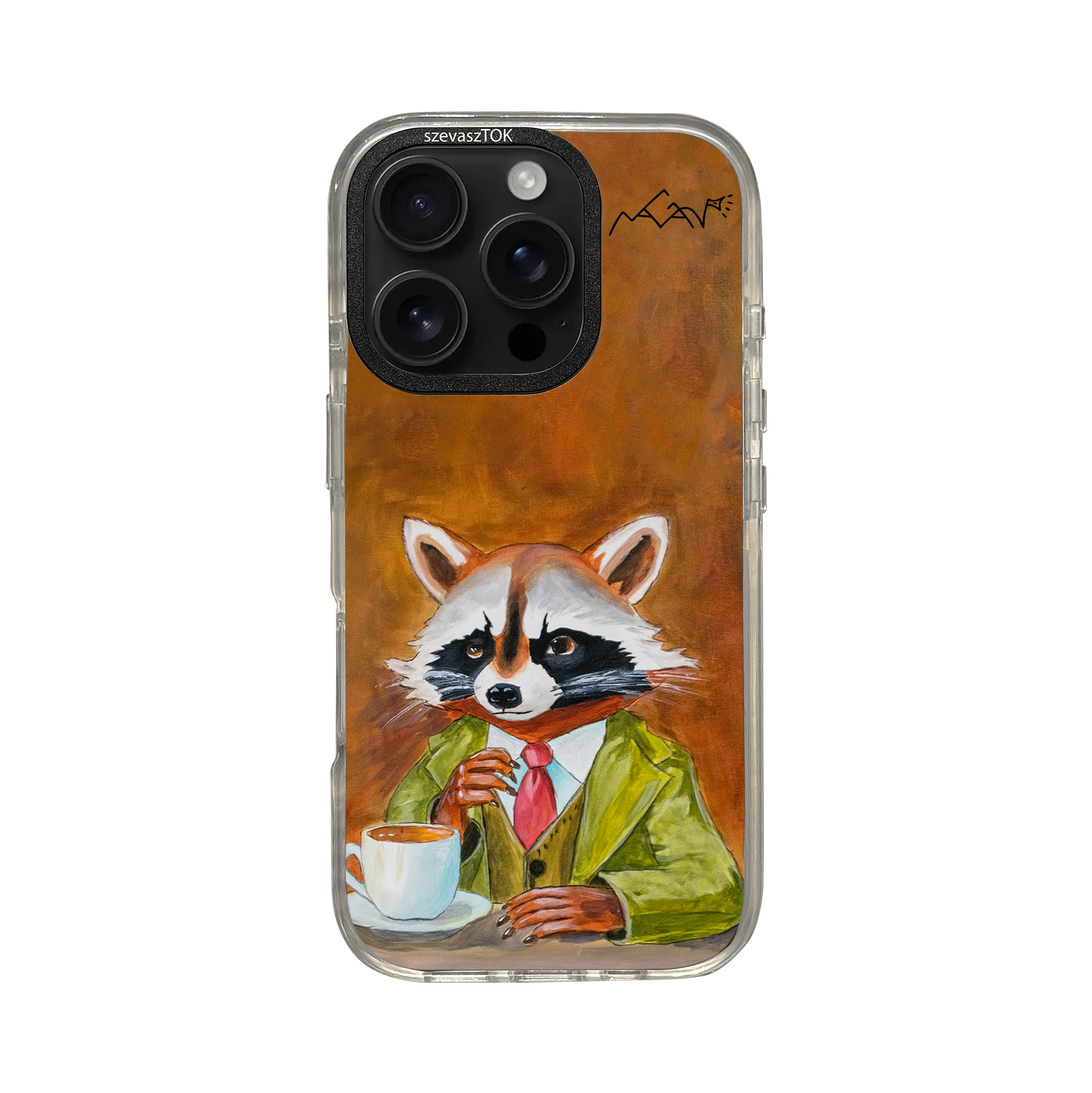 szevaszTOK MagSafe- Elegáns mosómedve