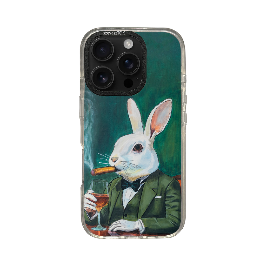 szevaszTOK MagSafe - Fehér nyúl