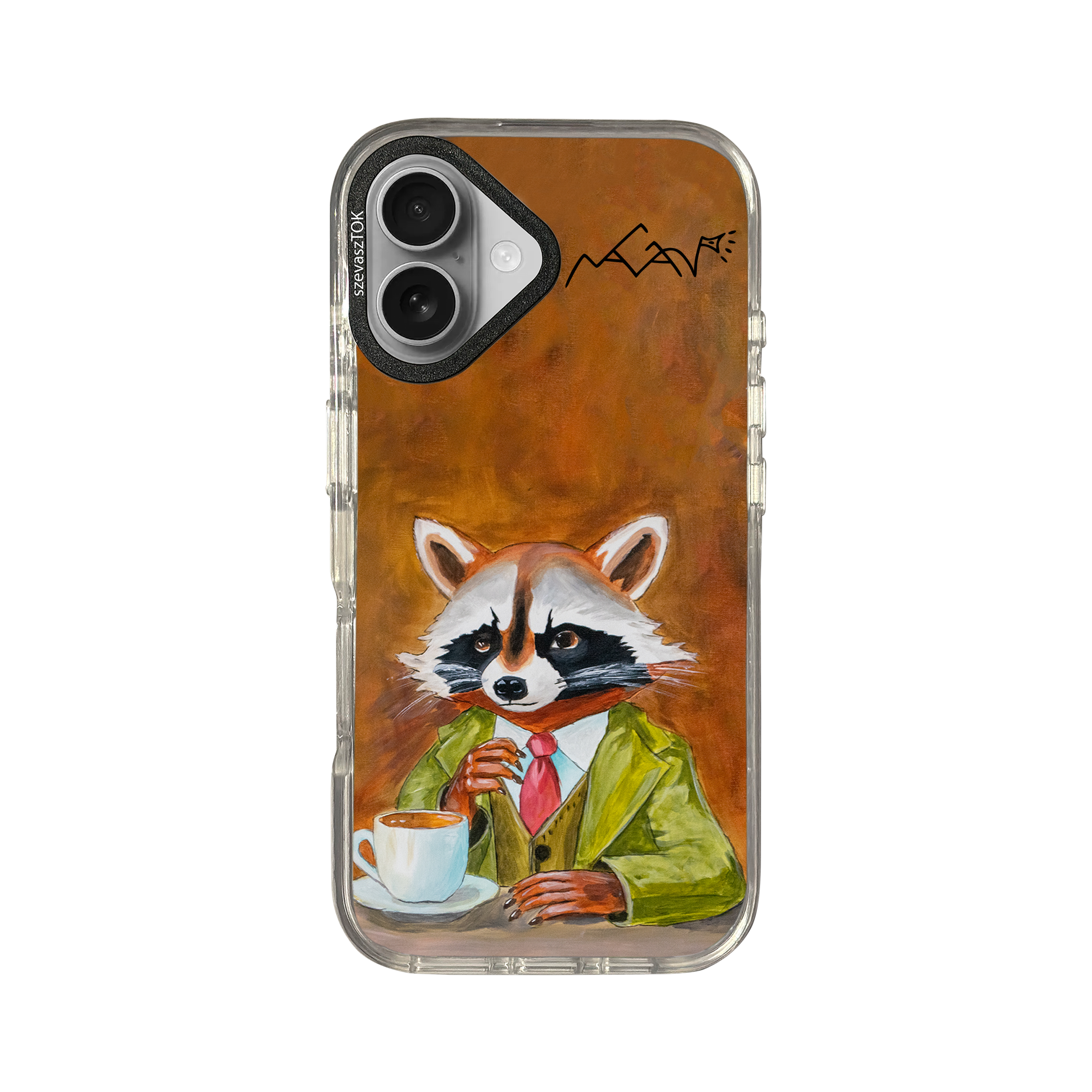 szevaszTOK MagSafe- Elegáns mosómedve