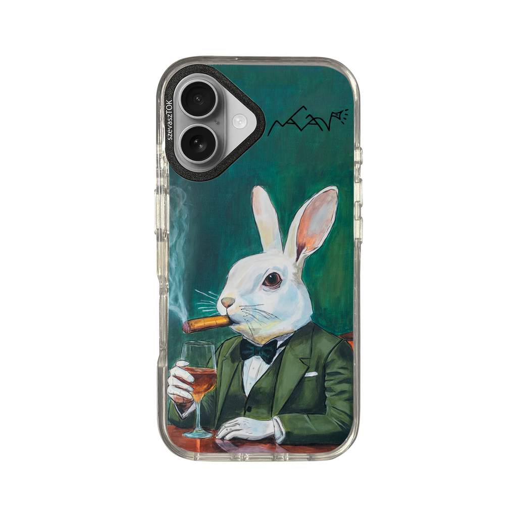 szevaszTOK MagSafe - Fehér nyúl