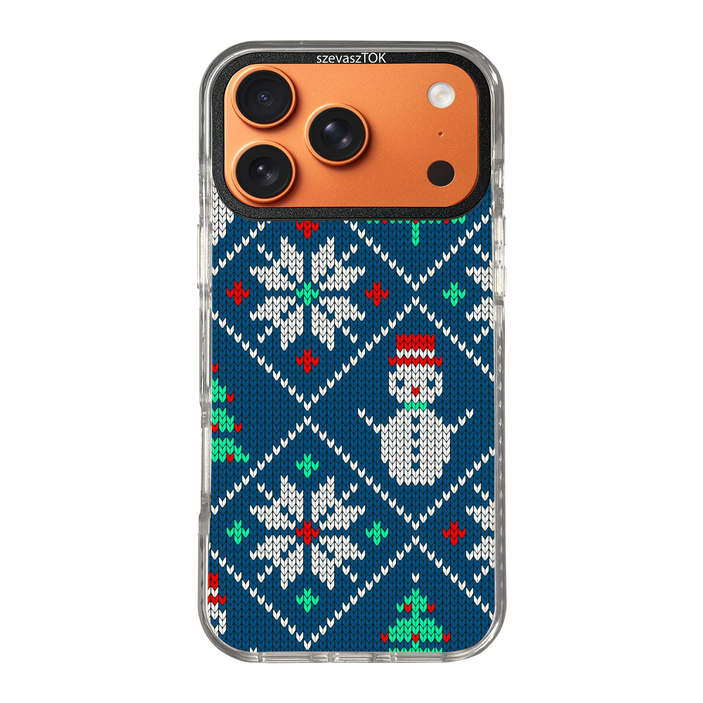 szevaszTOK MagSafe - Csúnya pulcsi Hóember