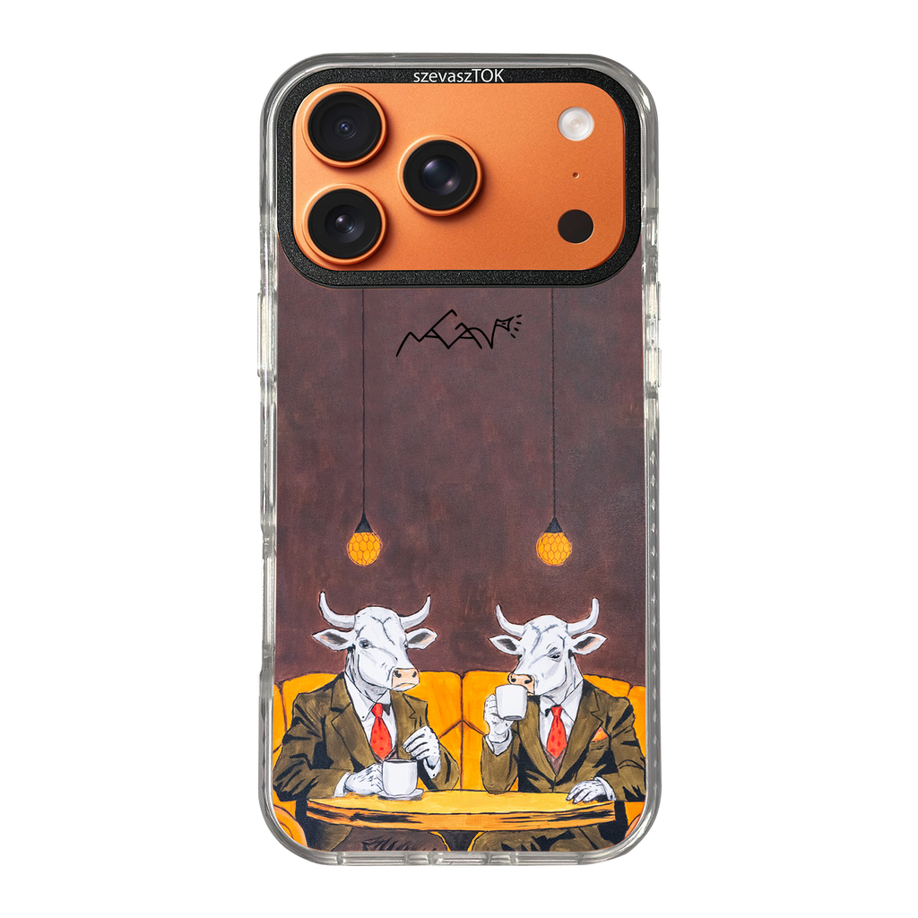 szevaszTOK MagSafe - Kávézó bikák