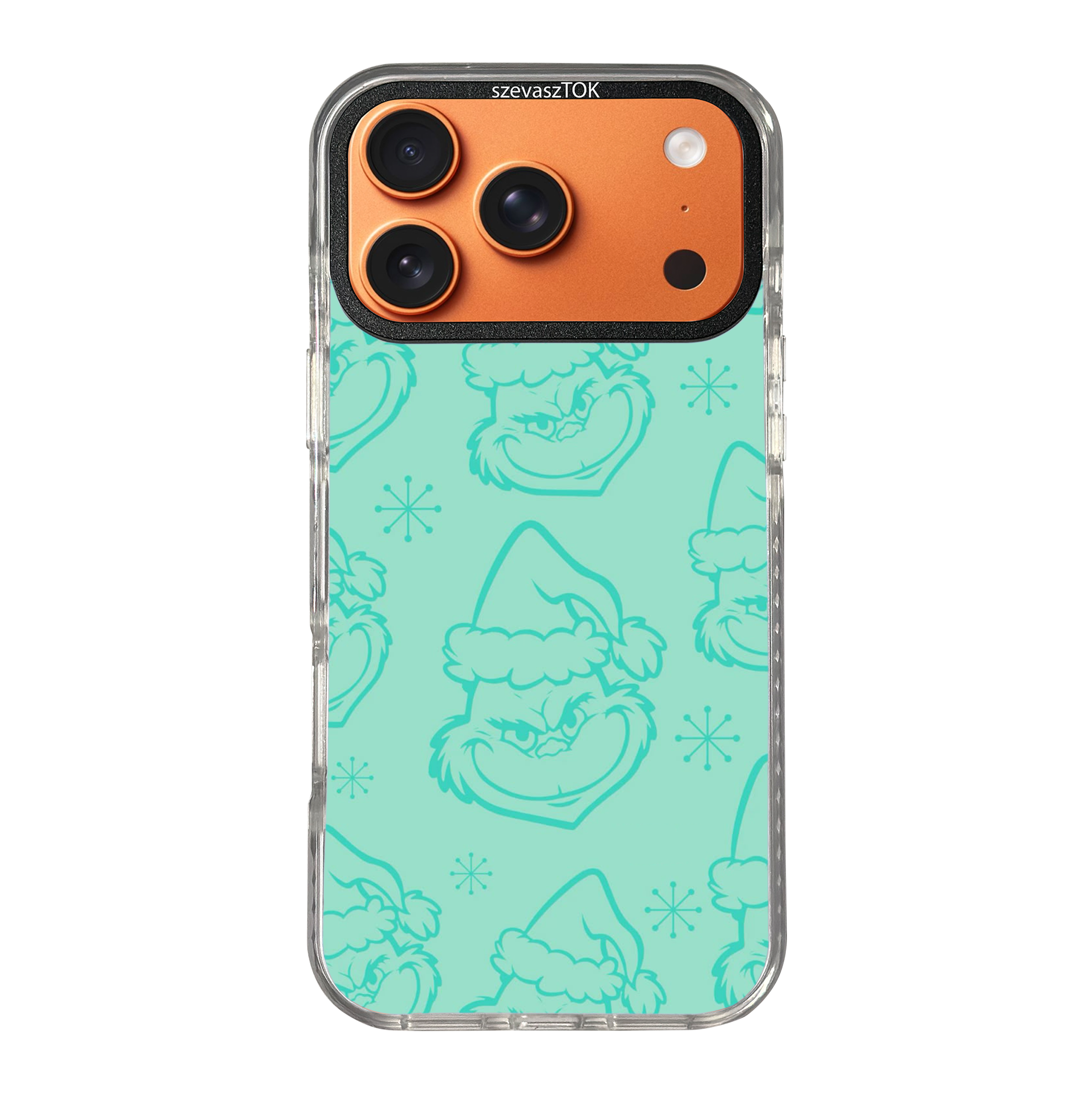 szevaszTOK MagSafe - Turquoise Grinch