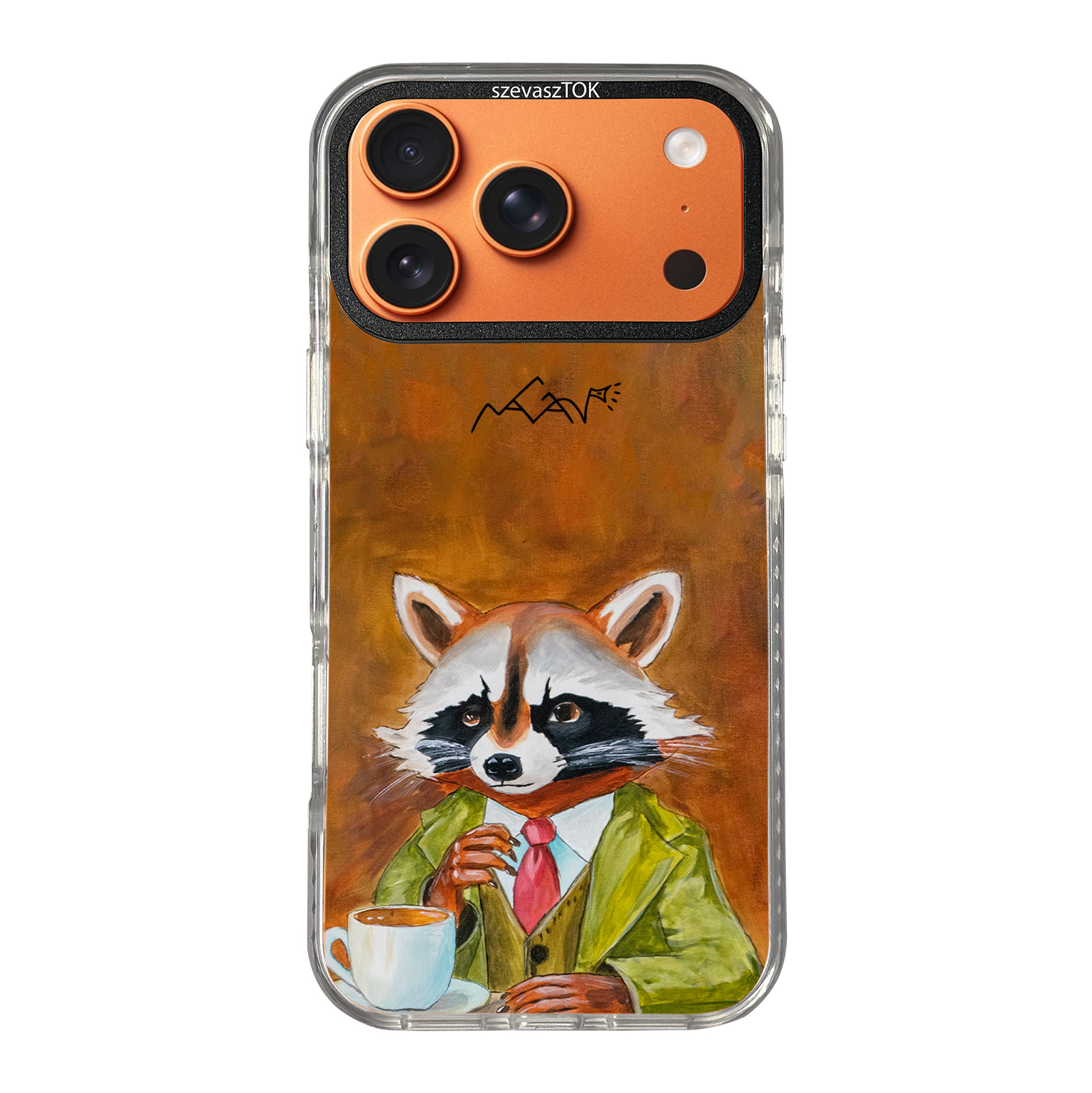 szevaszTOK MagSafe- Elegáns mosómedve