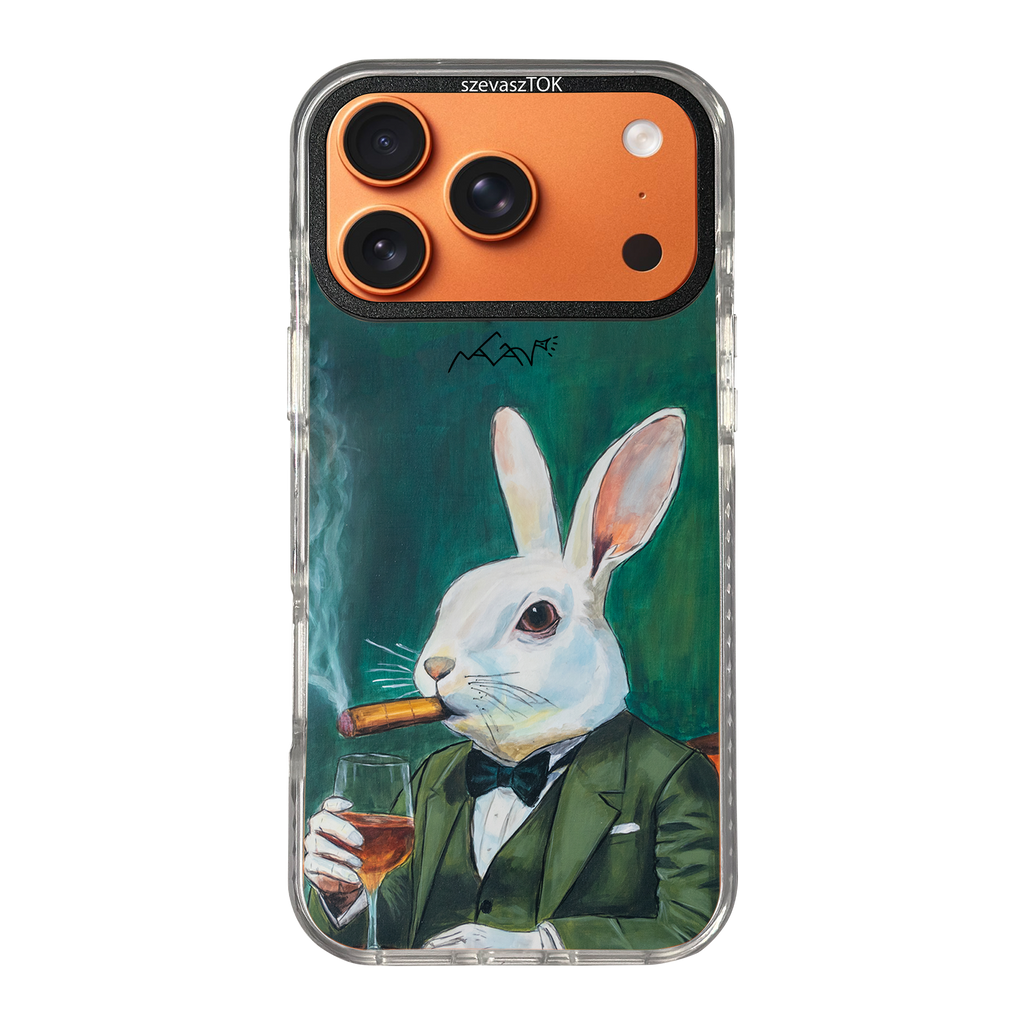 szevaszTOK MagSafe - Fehér nyúl