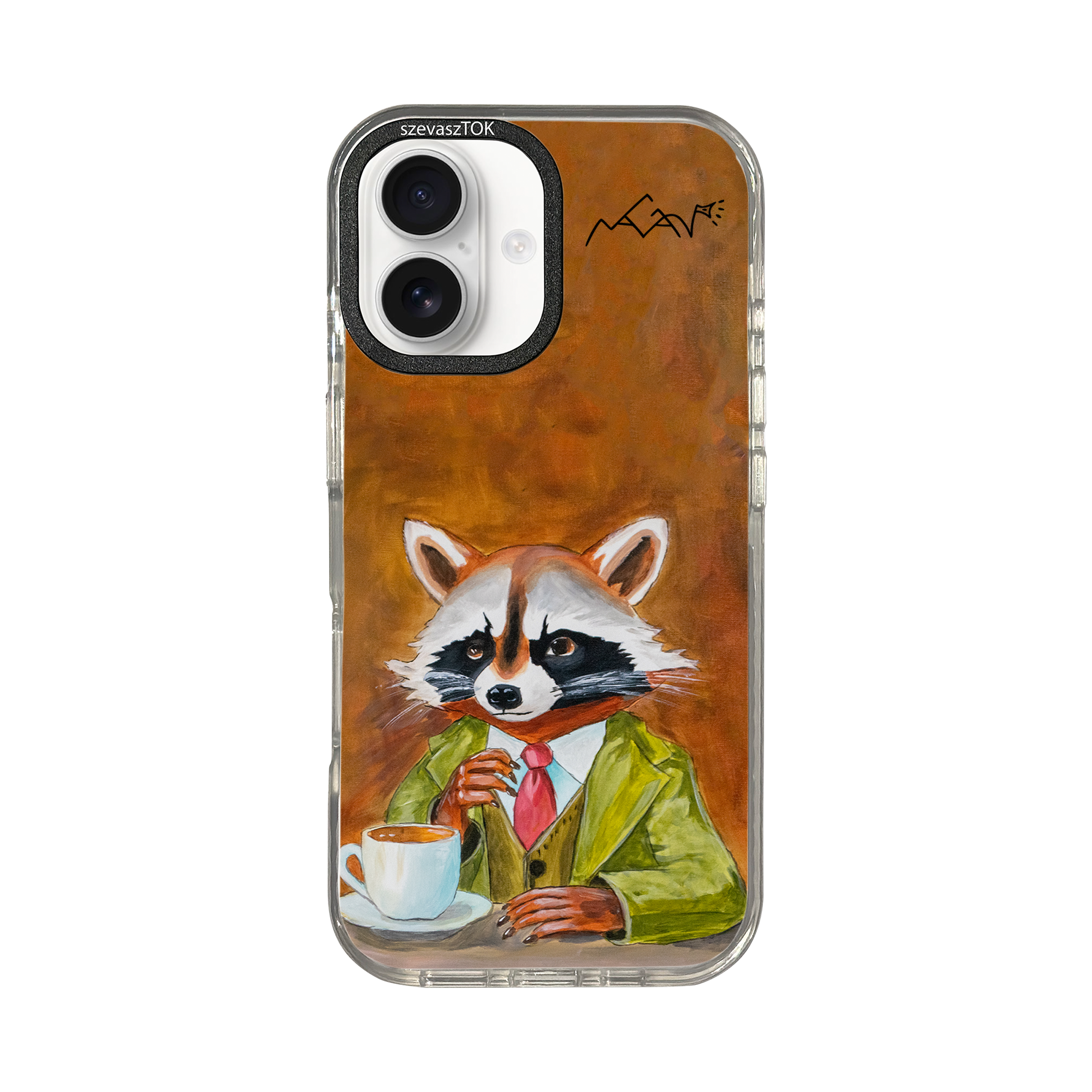 szevaszTOK MagSafe- Elegáns mosómedve