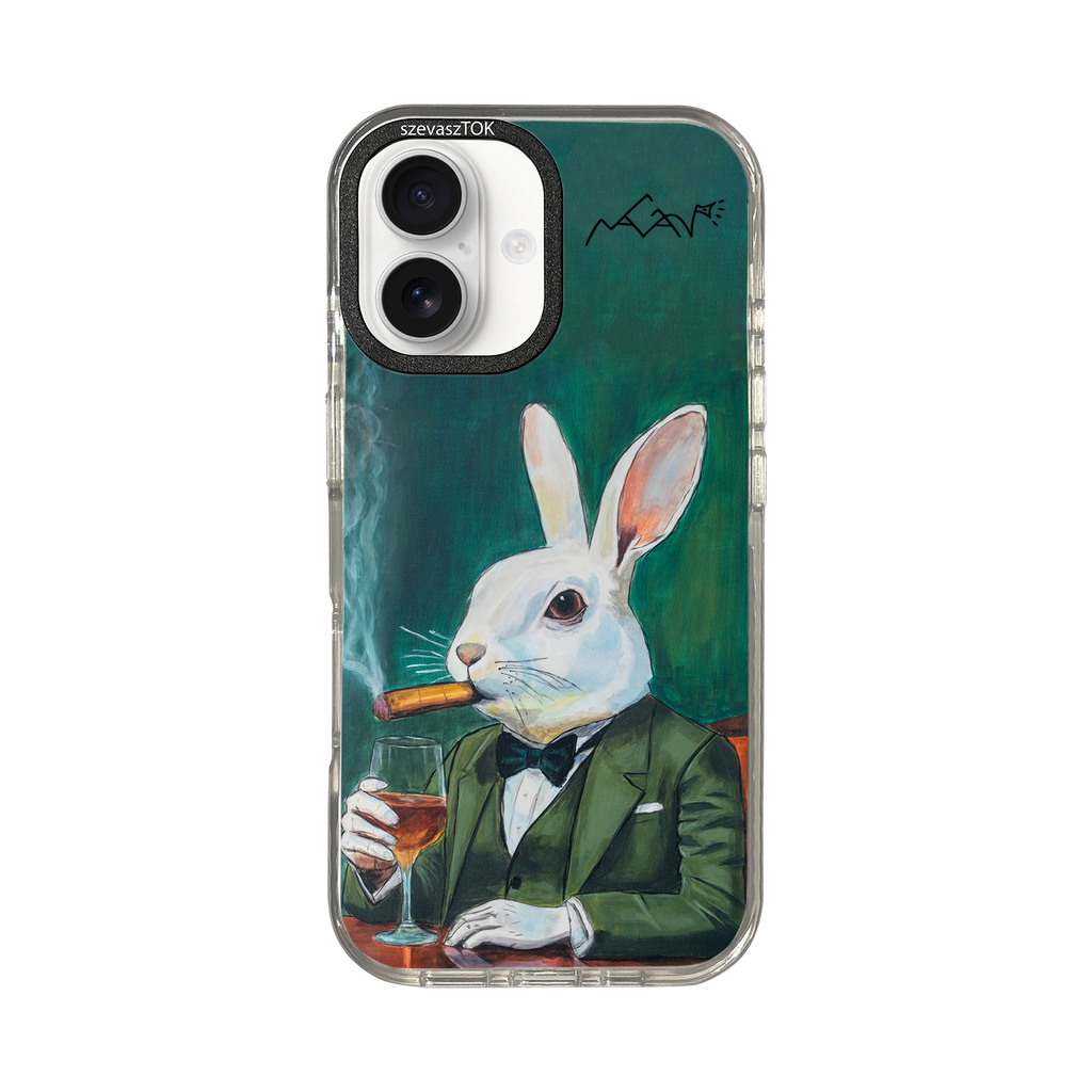 szevaszTOK MagSafe - Fehér nyúl