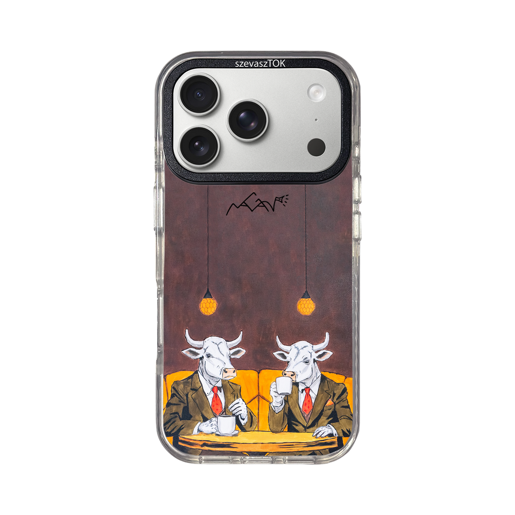 szevaszTOK MagSafe - Kávézó bikák