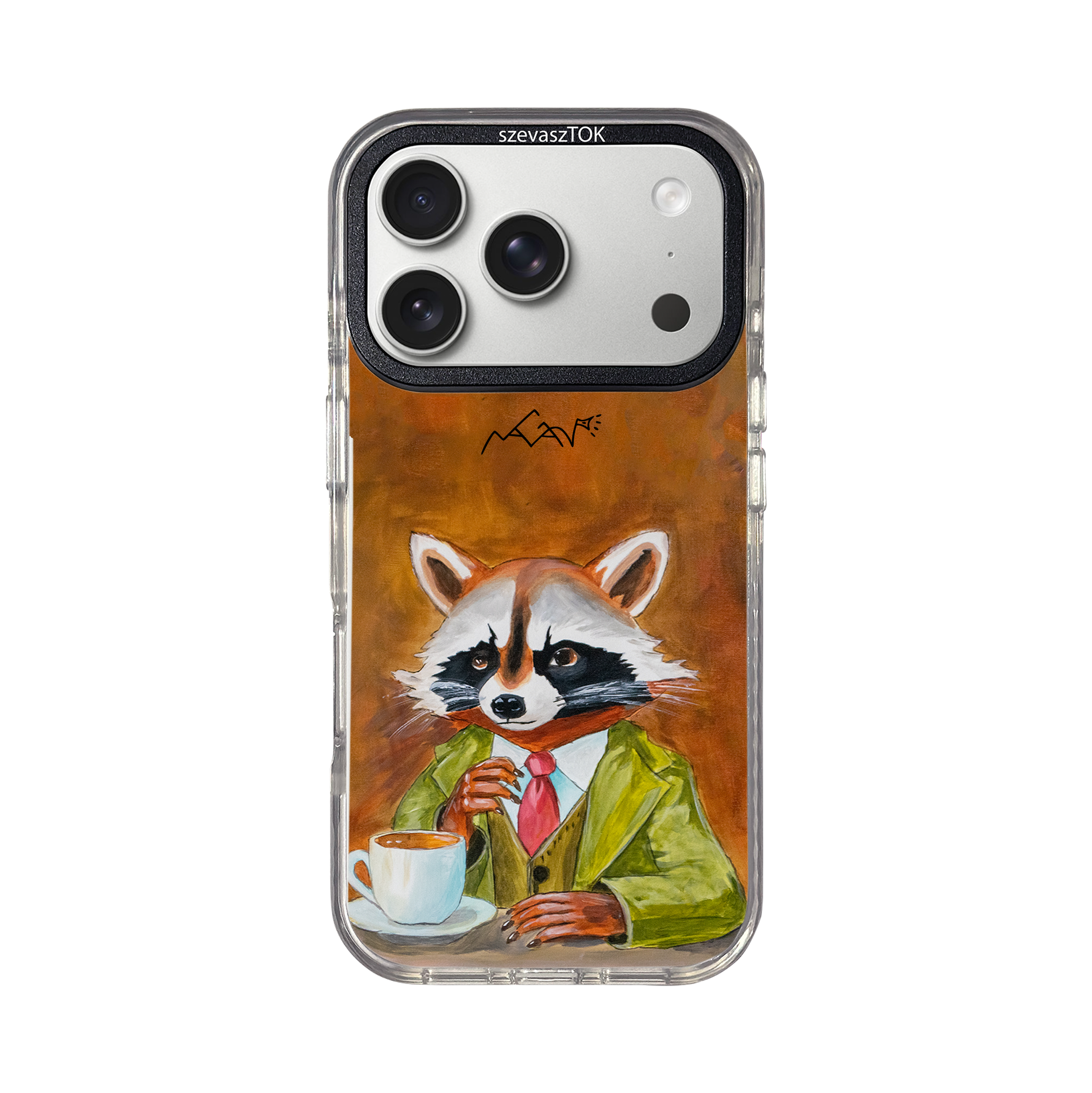 szevaszTOK MagSafe- Elegáns mosómedve