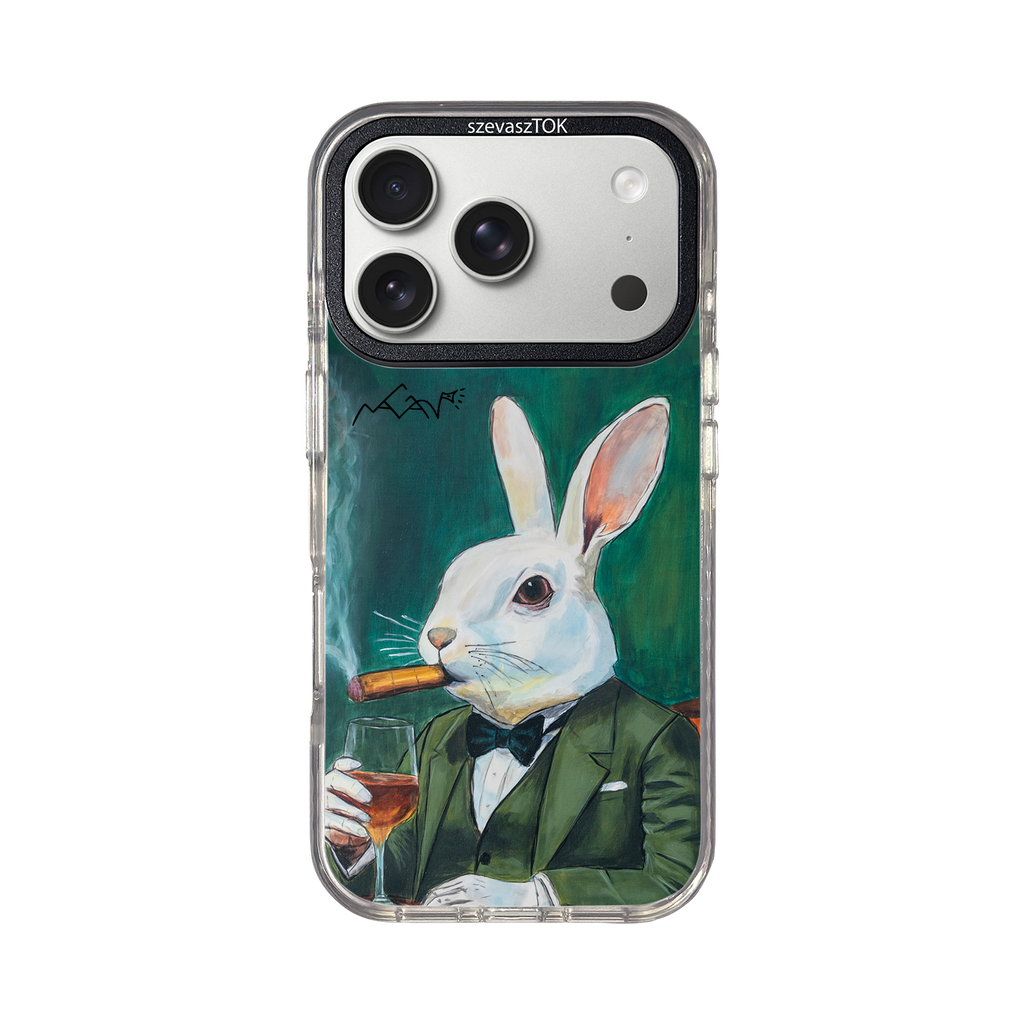 szevaszTOK MagSafe - Fehér nyúl